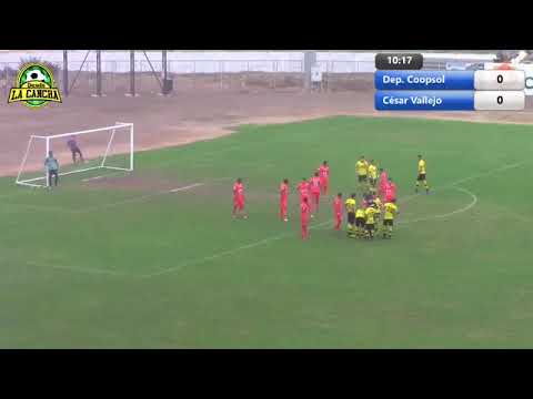 DEPORTIVO COOPSOL 0-1 UNIVERSIDAD CÉSAR VALLEJO, SEGUNDA DIVISIÓN 2018 (COMPLETO)