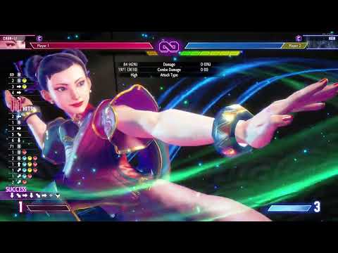 SF6 Chun Li Bread and Butter (BNB) Drive Rush Combo and How To Practice It