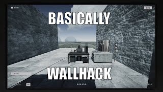 rust - see through walls with cctv camera