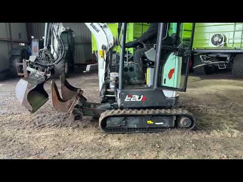 Video: Bobcat E20z minigravemaskine 1
