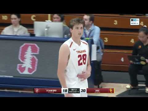 Men's Volleyball - USC 3, Stanford 1: Highlights (04/25/25)