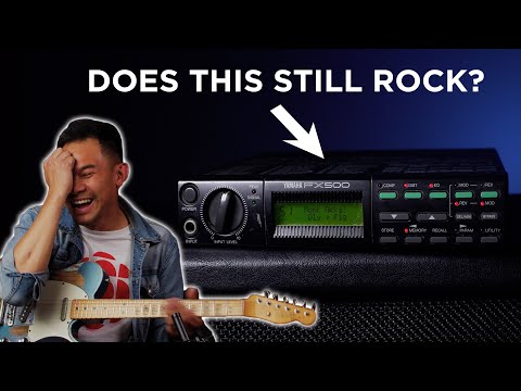 I Play A Legendary 1980s Multi-Effects Processor.. Does It Still Rock?  || Yamaha FX500