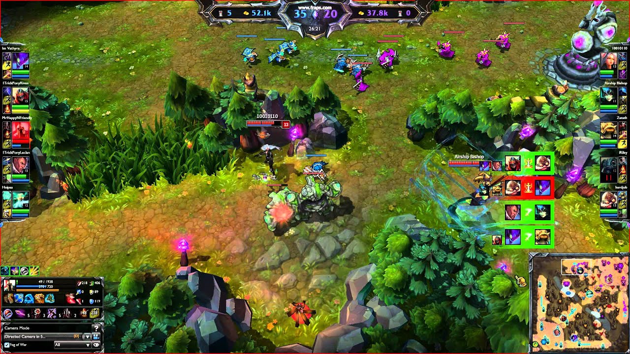 Liên Minh Huyền Thoại: Pantheon ulti thần thánh =)))