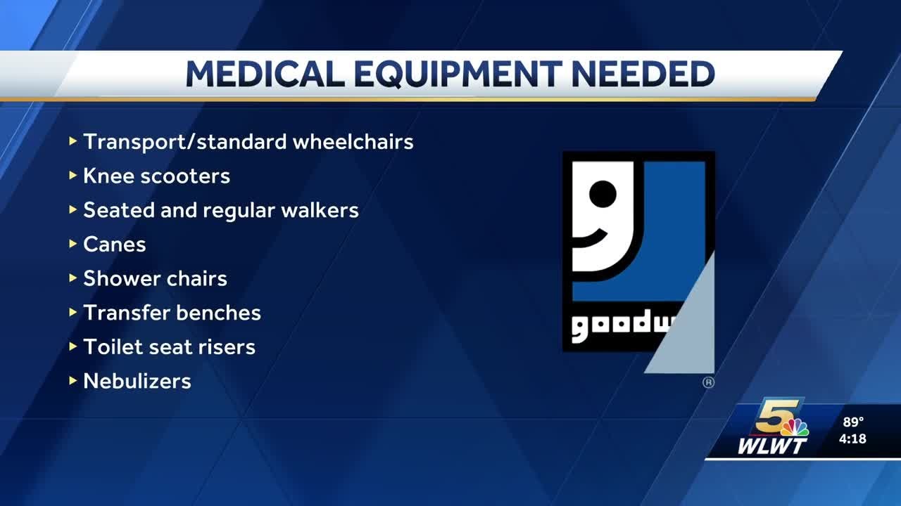 Goodwill asking for more donations to keep program to borrow medical equipment