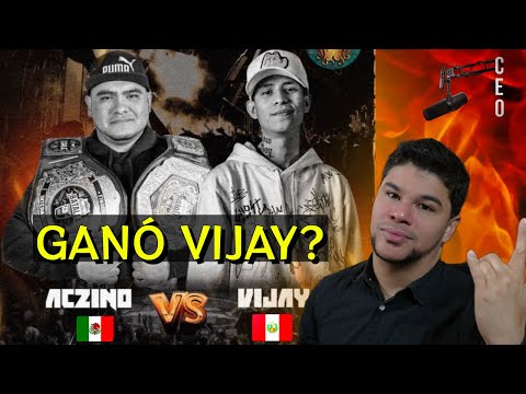 DOMINICANO reacciona a ACZINO VS VIJAY Poseidon Battles 2023 ( REACCION )