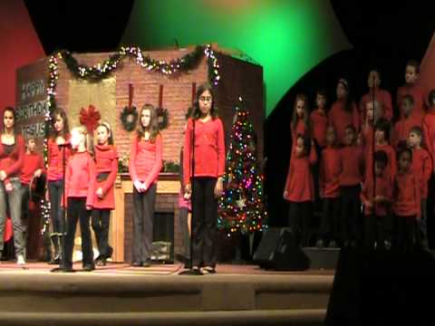 Shaylin singing Happy Birthday Jesus in 2009 at 5 years old