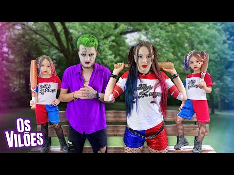 OS VILÕES - TEMPORADA 2 COMPLETA | Larissa Gaino