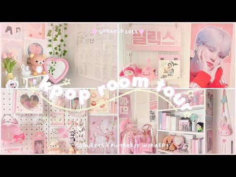 MY 2023 ROOM TOUR 🌷 kpop, coquette, pinterest inspired