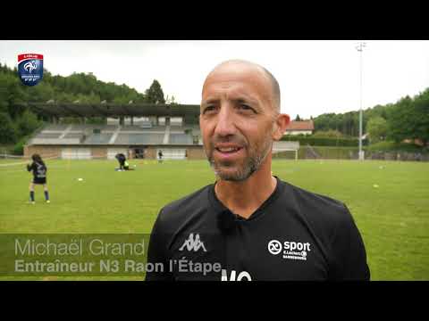 COVID19 : Premier entrainement de football à Raon-l'Étape avec la LGEF