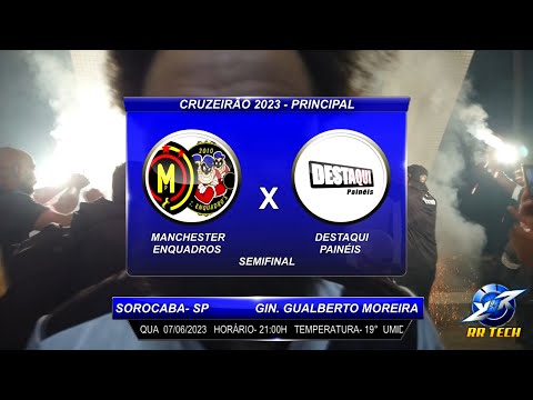 SEMIFINAL - MANCHESTER ENQUADROS X DESTAQUI PAINÉIS