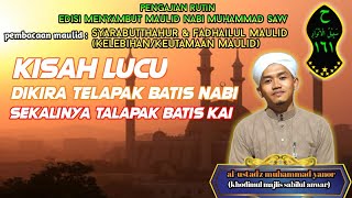 Download lagu FILE LIVE CERAMAH GURU YANOR KISAH LUCU TELAPAK BATIS NABI mp3