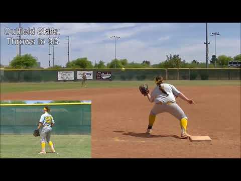 Meredith Tutrone Softball Skills Video -- 2020 Outfield SS