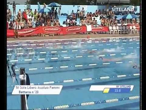 Serie 20 dei 50 Stile Libero  Assoluti Femmine Master - 12 MEMORIAL ANDREA BETTIOL