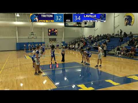 LaVille at Triton - 8th Grade Boys Middle School Basketball 🏀 12-20-2022