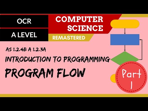 40. OCR A Level (H046-H446) SLR8 - 1.2 Introduction to programming part 1 program flow