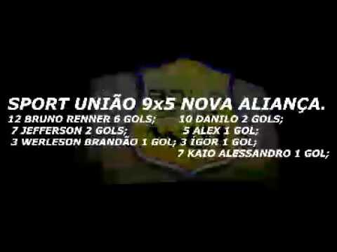 Sport União 9x5 Nova Aliança - VIII Copa SOS Vida de Futsal de Altamira Sub-20  2015.