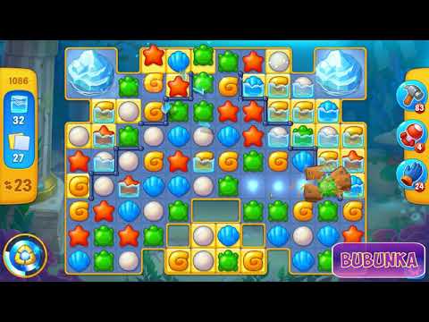 Fishdom level 1086 HD