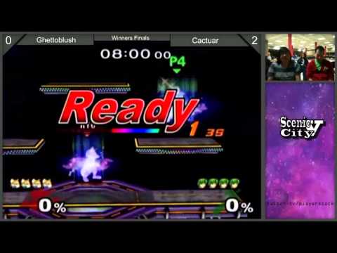 Scenic City V: Melee Singles - LOSERS - Ghettoblush(Fox) VS Cactuar(Marth)