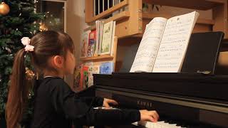 Sakura(7 yrs. old) plays Turkish March- Mozart-