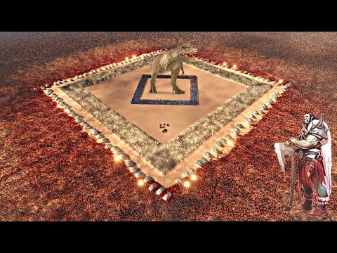 5,000,000 Orc Warriors Attack T-REX'S PATROL - Epic Battle Simulator 2 - UEBS 2