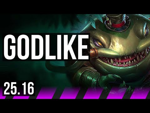 TAHM KENCH & Kai'Sa vs NAUTILUS & Sivir (SUP) | Godlike | KR Master | 25.16