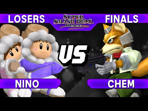 Smash Melee - nino (ICs) vs Chem (Fox) - S@LT 211 Losers Finals