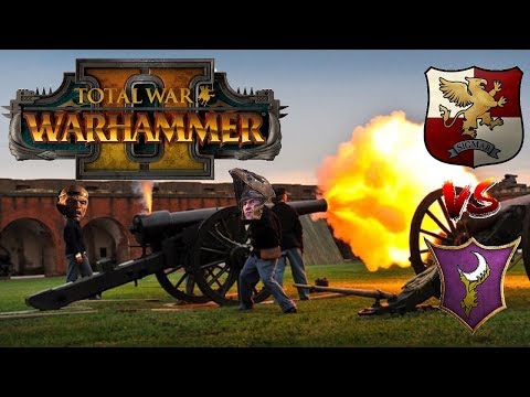 Empire vs Dark Elves | THE EMPEROR & THE HAMMER- Total War Warhammer 2