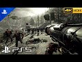 (PS5) Battle of Rome | Ultra High Graphics Gameplay [4K 60FPS HDR] World War Z