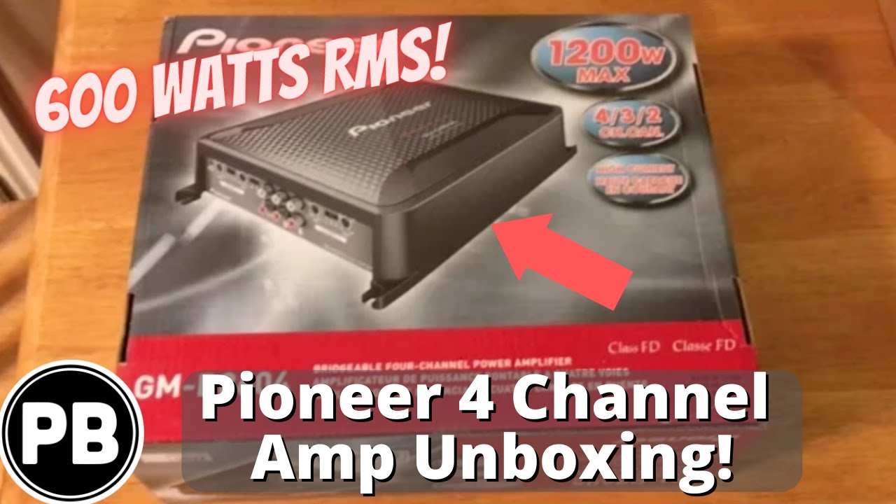 Усилитель Pioneer GM-D8604