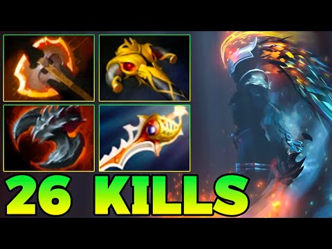 26 Kills Phantom Assassin ! Phantom Assassin Dota 2 Safelane Guide Gameplay 7.40 PA