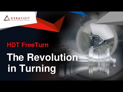 High Dynamic Turning (HDT) with FreeTurn from CERATIZIT