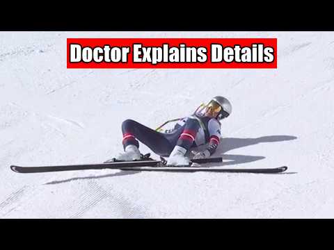 The Exact Moment Lindsey Vonn Broke Her Leg and Why It's So Serious - Doctor Explains