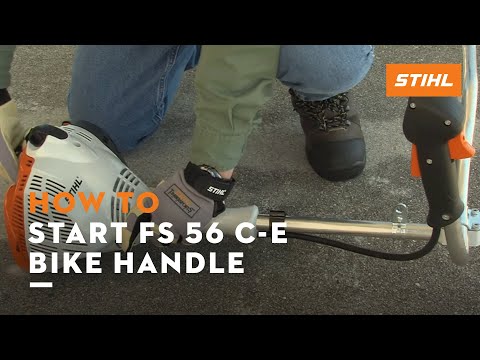 How to Start: FS 56 C-E Bike Handle | STIHL Tutorial