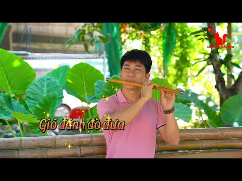 Gió đánh đò đưa / cover sáo trúc