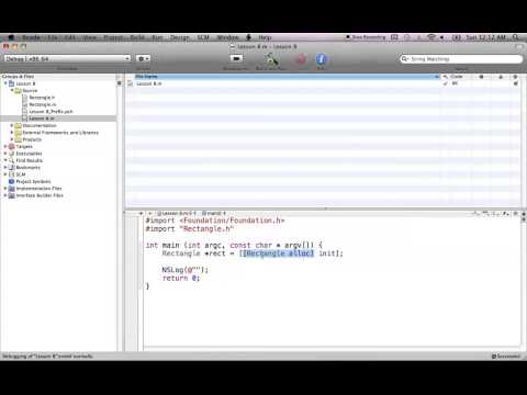 Objective C Programming Tutorials  |  Review of Classes and Objects