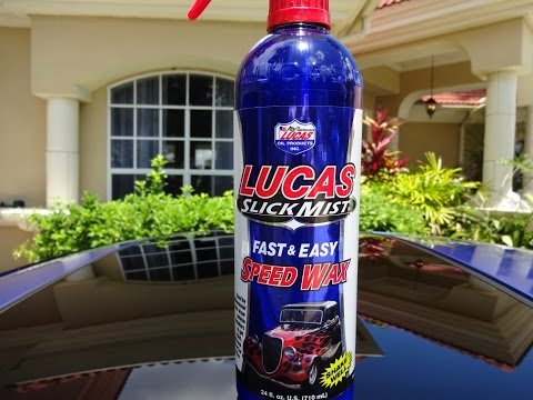 Lucas Slick Mist Speed Wax Review and Test Results on my 2001 Honda Prelude