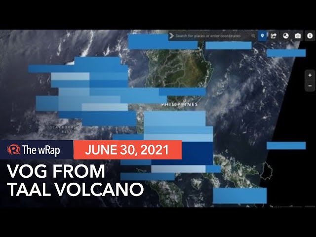 Taal volcanic smog reaches Calabarzon, Metro Manila, other parts of Luzon