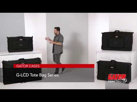 Gator Cases G-LCD-TOTE-MDX2 Medium Padded Dual 27-32" LCD / LED Transport Bag image 13