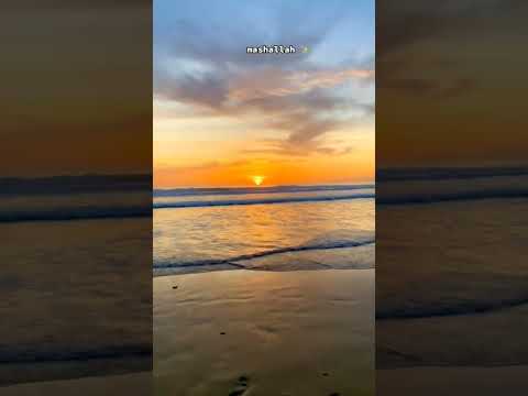 لحضة تأمل في شاطئ تغازوت 🍂  in taghazout bay