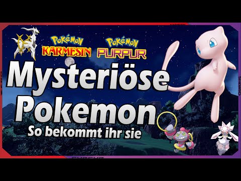Alle Mysteriösen Pokemon in diesen Spielen bekommt ihr sie Aktuell !
