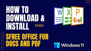 How to Download and Install sFree Office for Docs and PDF For Windows