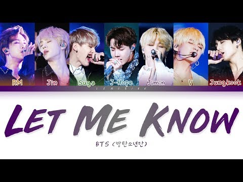 Let Me Know video