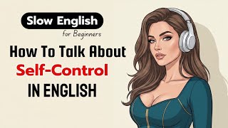 Slow English Conversation Practice for Beginners | Talk About Self Control Fluently in English