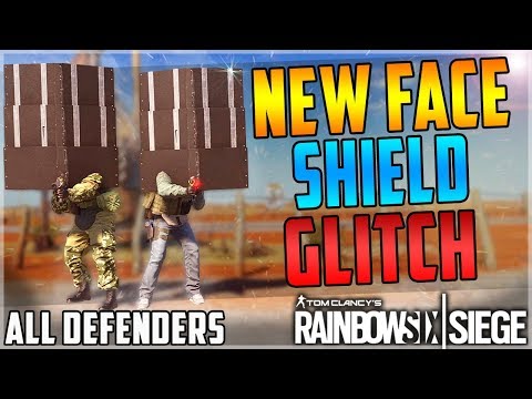 NEW FACE SHIELD GLITCH WITH ALL DEFENDERS - TUTORIAL - EASY - OP - (Rainbow Six Siege) (AFTER PATCH)