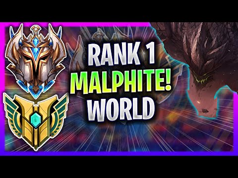 RANK 1 MALPHITE IN THE WORLD! | RANK 1 MALPHITE TOP GAMEPLAY | RANK 1 MALPHITE GUIDE