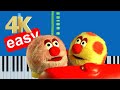 Bits And Bobs Theme Song Slow Easy Piano Tutorial 4K
