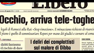 RASSEGNA STAMPA 30 AGOSTO 2026. QUOTIDIANI NAZIONALI ITALIANI PRIME PAGINE DEI GIORNALI DI OGGI.