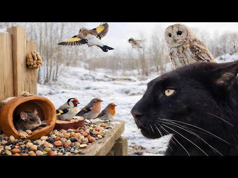 Luna the Panther | A Day with Birds (ENG SUB)