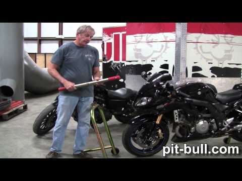 Using the Pit Bull Standard Front Stand