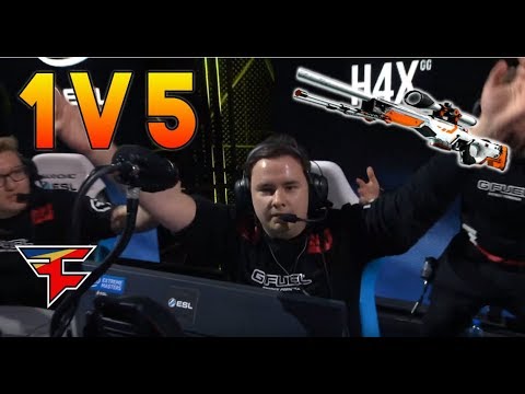 Guardian 1v5 vs Fnatic IEM World Championship Katowice 2018